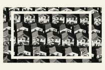 photo illustration of a suburban development