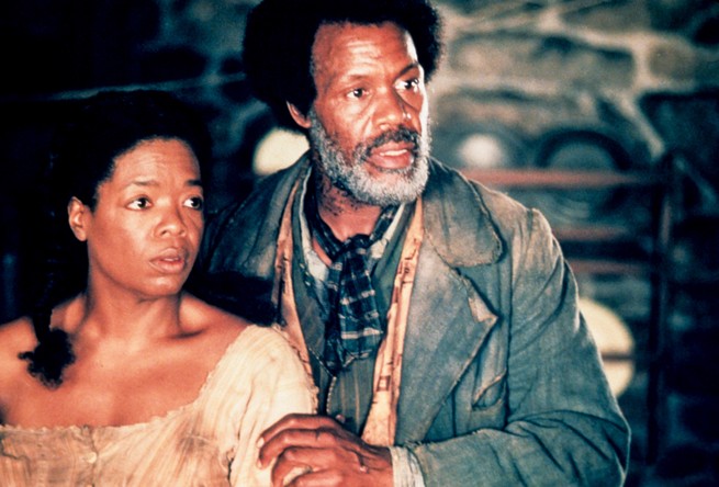 Oprah Winfrey et Danny Glover dans 