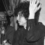 Bob Dylan gives a press conference in 1966.