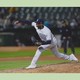 Domingo Germán of the Yankees throwing a pitch