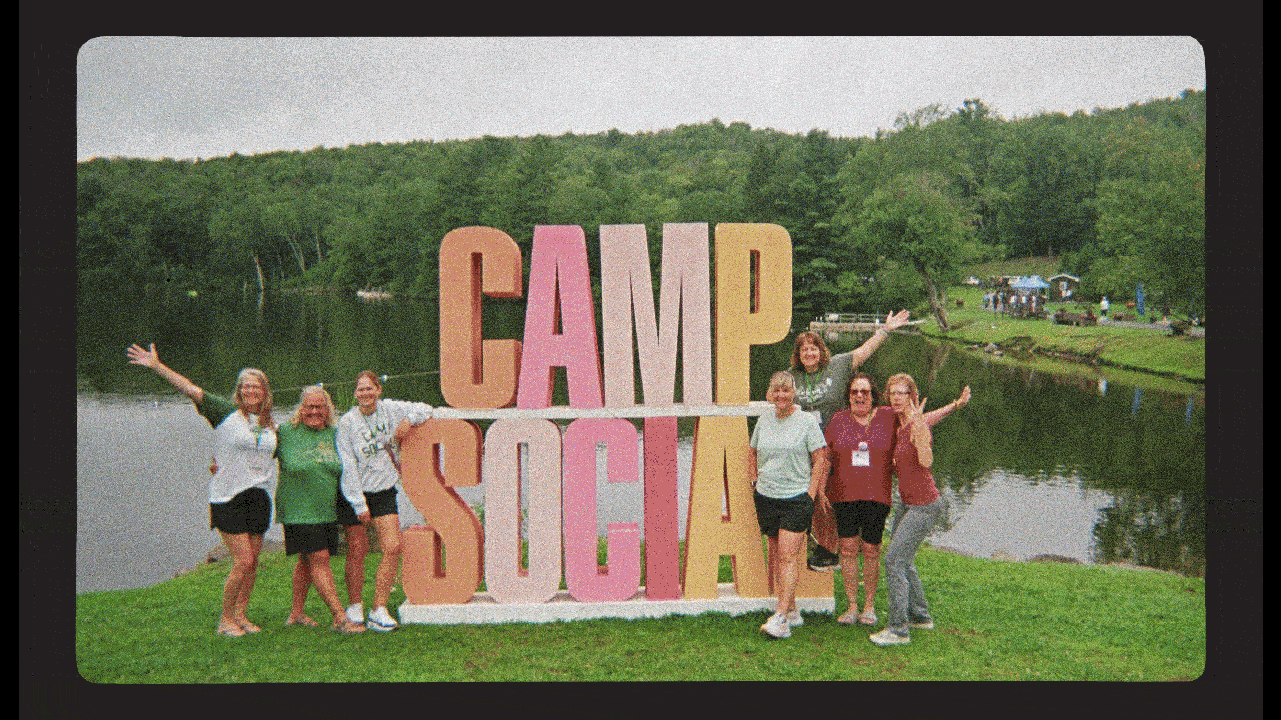 <em>The Golden Girls</em>, but in a Camp Cabin