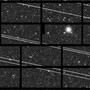 Starlink satellites streak through images captured by a telescope in Chile.