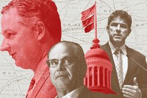 Todd Huston (left) ; Mike Braun (middle); and Rodric Bray (right)