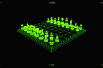 A digital chess board