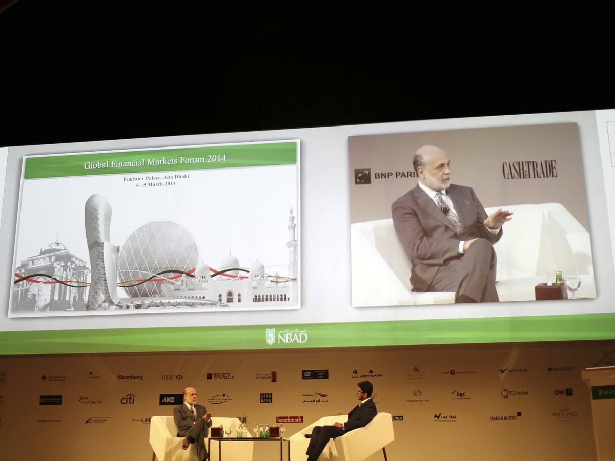 In the Milliseconds Captured in This Photo, Ben Bernanke Made About $2.08 -  The Atlantic