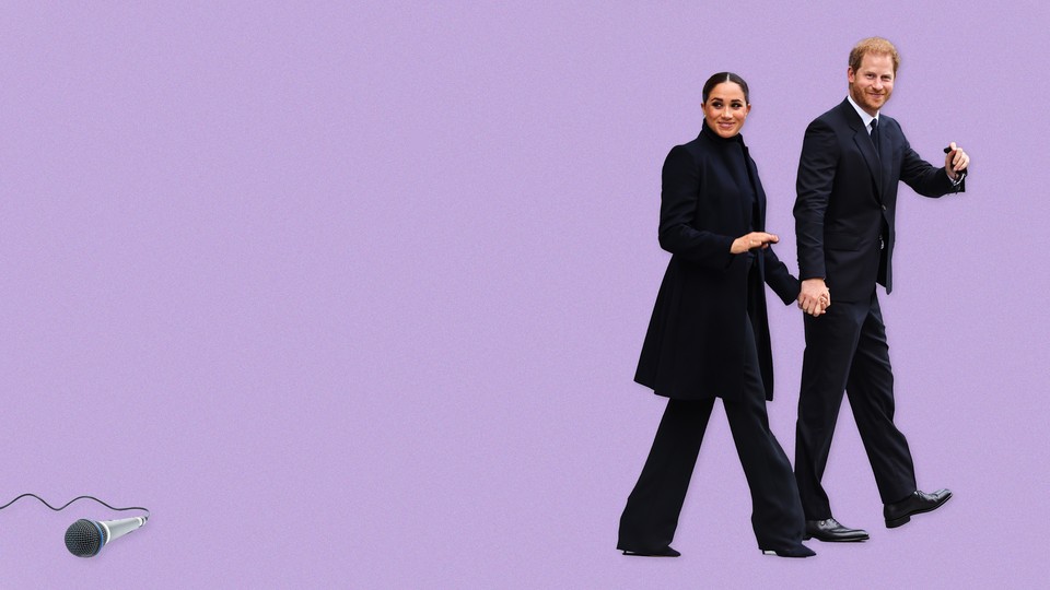 Harry and Meghan dropping the mic