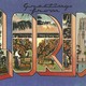 An illustration resembling a tourism-agency advertisement for Florida