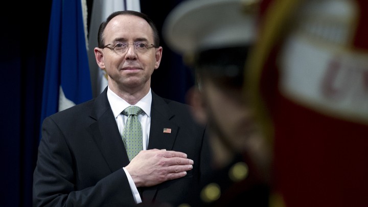 Deputy Attorney General Rod Rosenstein