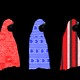 An illustration of red and blue mayafis