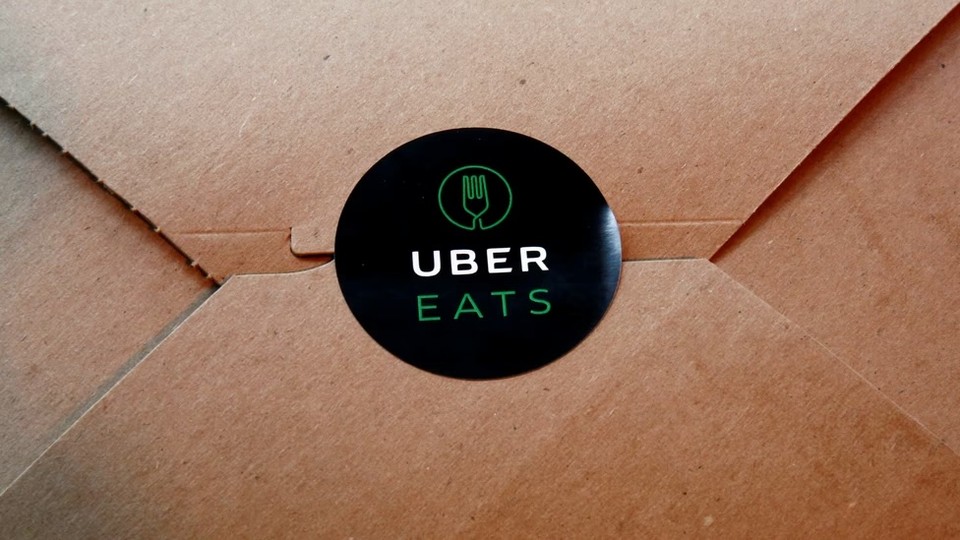 Uber Eats delivery box