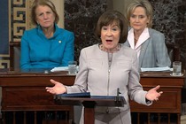 Senator Susan Collins on the Senate Floor