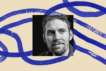 An image of Charlie Warzel surrounded by a border