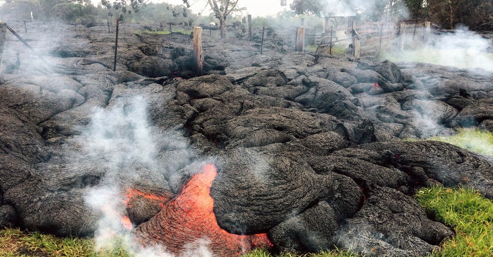 Lava Flow Threatens Pahoa, Hawaii The Atlantic