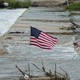 american flag by the river in Kerr County