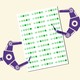Illustration of robotic hands holding Scantron tests