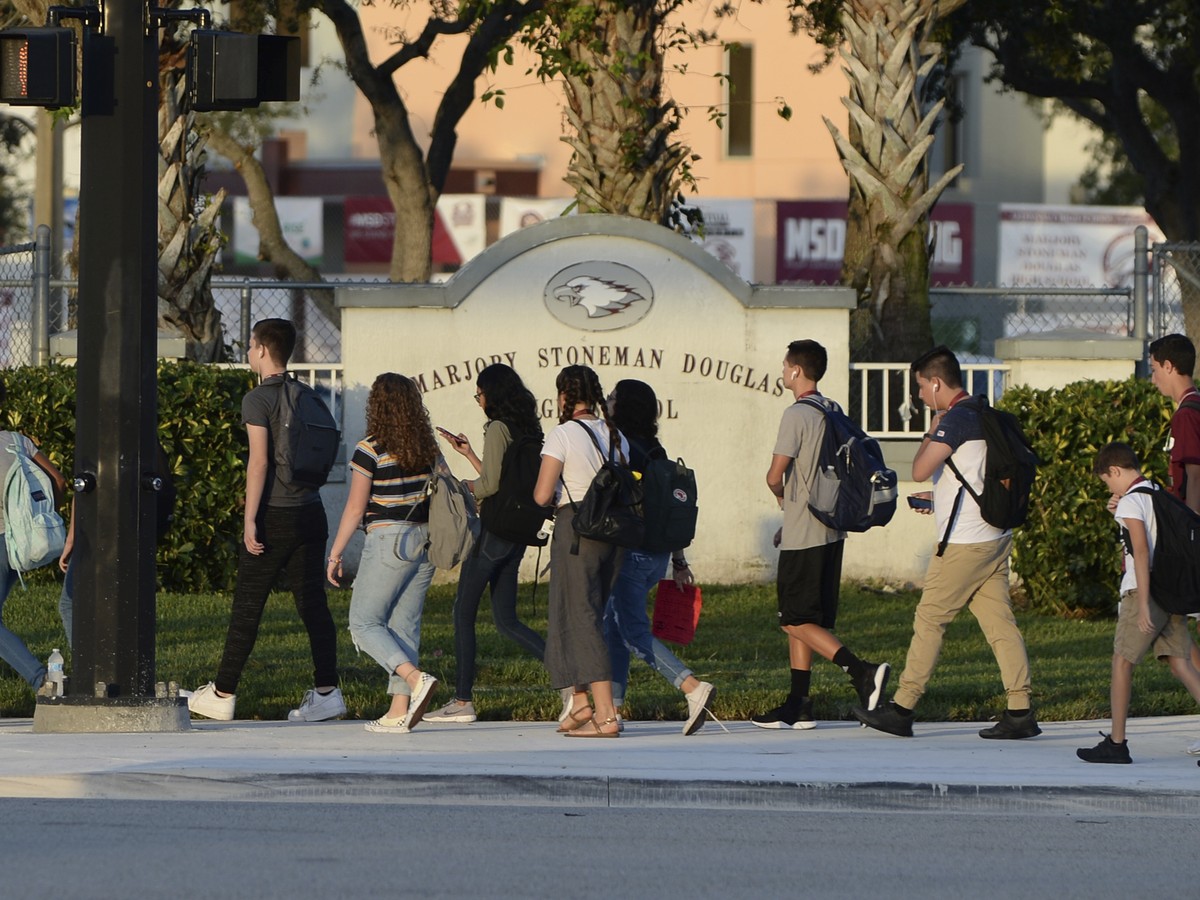 When The Parkland Students Returned To School The Atlantic