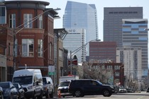The Denver, Colorado, skyline 