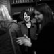 Amy Klobuchar meets with supporters at a Philadelphia coffee shop.