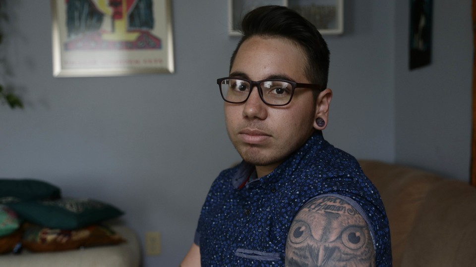 Joaquín Carcaño, a transgender man, is a plaintiff in a lawsuit challenging HB2.