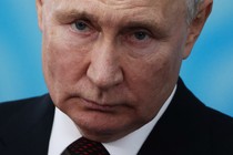 A photo of Vladimir Putin