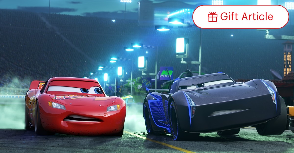 Disney pixar cars 3 service station walmart cheap