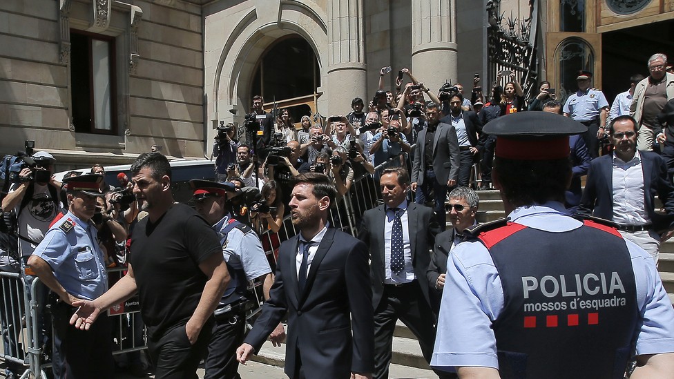 Lionel Messi Sentenced to 21 Months in Prison for Tax Fraud, But Won't ...