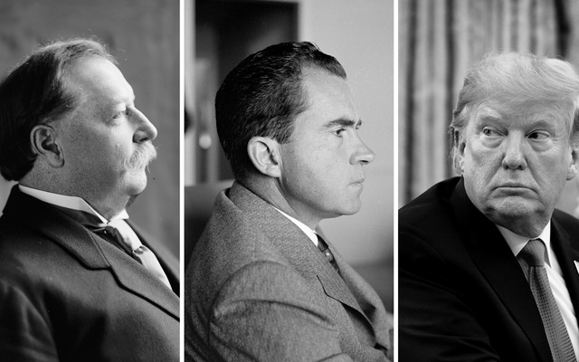 William Taft, Richard Nixon, and Donald Trump