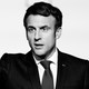 French President Emmanuel Macron gesturing