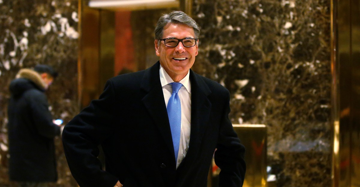 Rick Perry Is Trump's Pick for Energy Secretary - The Atlantic