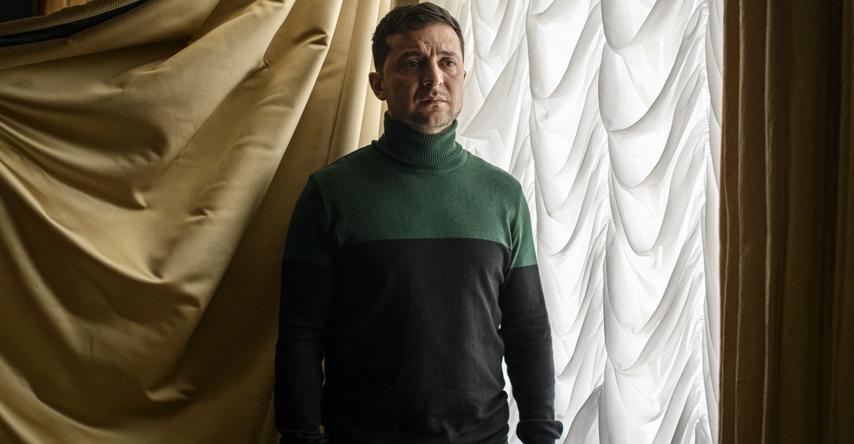 What Volodymyr Zelensky’s Courage Says About the West