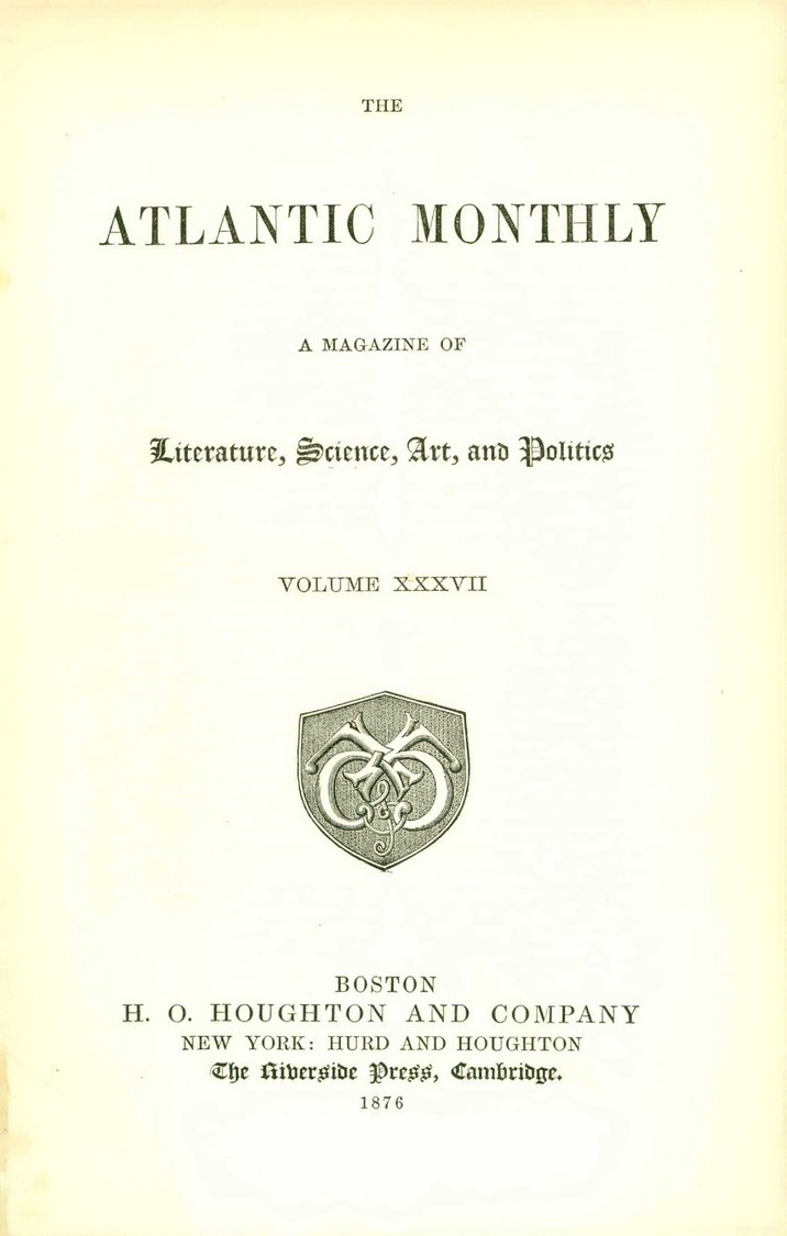 February 1876 Issue - The Atlantic