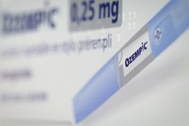 A package of the drug Ozempic