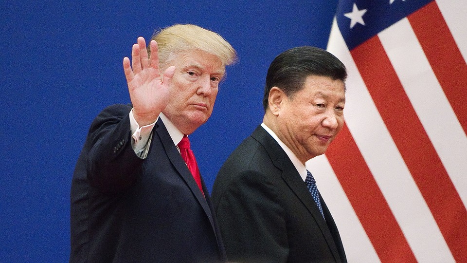 Donald Trump and Xi Jinping