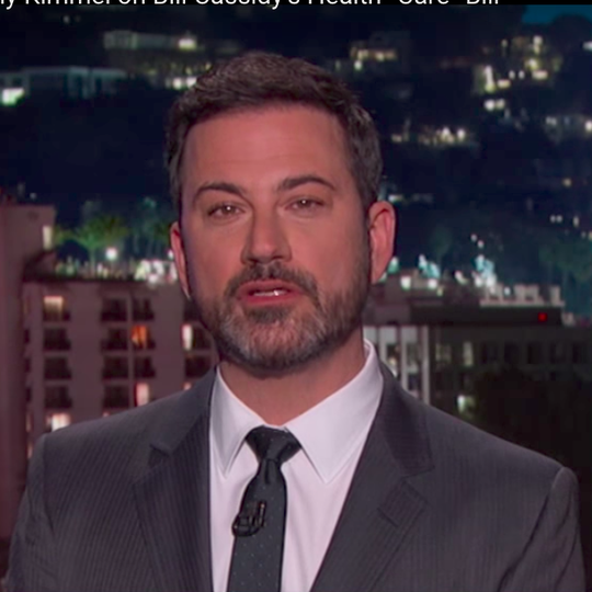 An Angry Jimmy Kimmel Embraces the Politics of Health Care - The Atlantic