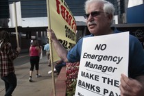 Detroiters protest in 2013