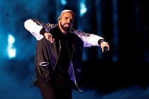 Drake performs during the iHeartRadio Music Festival in 2016
