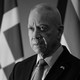 Black and white photo of Yoav Gallant
