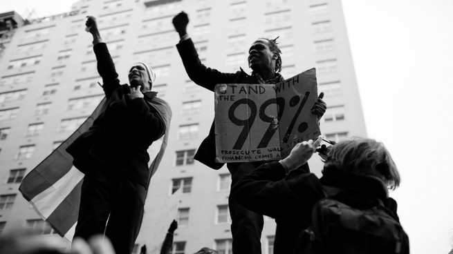 Occupy Wall Street protesters/