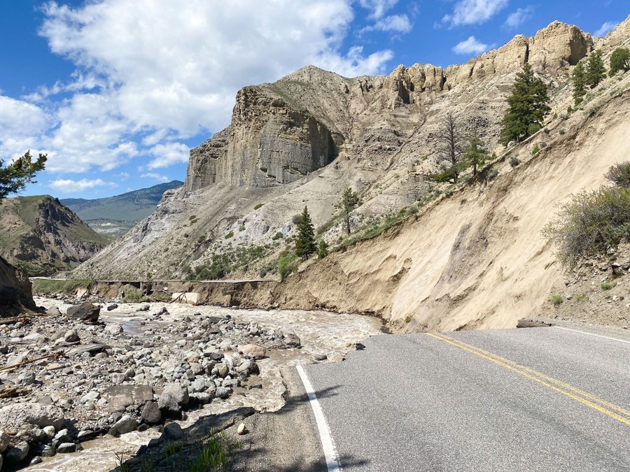 Photos Devastating Floods Hit the Yellowstone Region The Atlantic