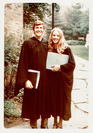 Majure at her graduation from Yale.