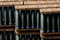 Projectiles sit waiting to be shipped