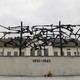 A photo of the Dachau Concentration Camp Memorial Site on an overcast day.