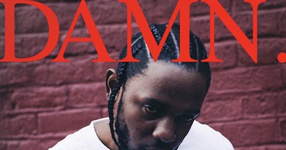 Kendrick Lamar DAMN Rap Album Cover Hip Hop HD Print Music
