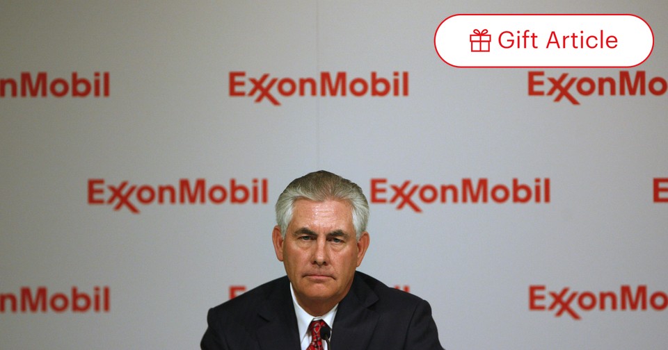 Exxonmobil Ceo History
