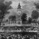 The centennial Fourth of July celebration at Independence Hall