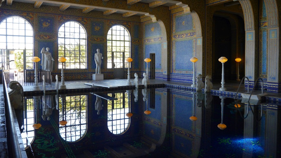 The Roman Pool at Hearst Castle