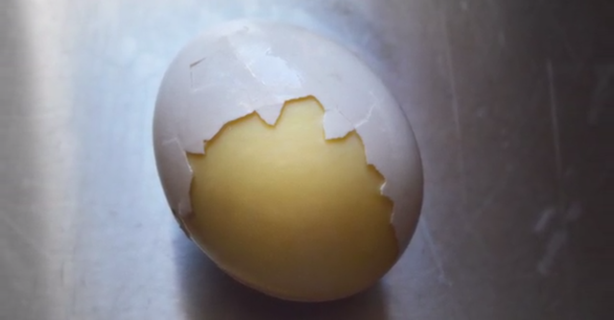 How to Scramble Eggs Inside Their Shell 
