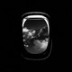 A dark illustration of an airplane window