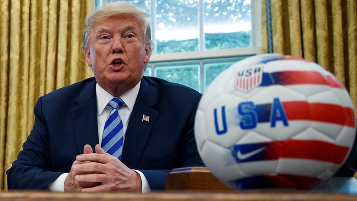 theatlantic.com - Matt Viser - Trump Once Played Soccer