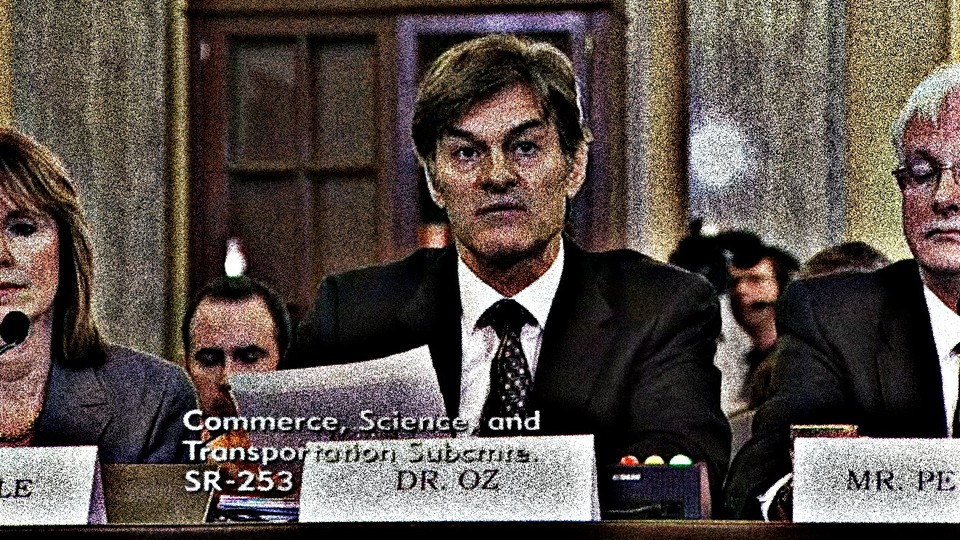 Senators to Dr. Oz Stop Promising Weight Loss Miracles The Atlantic